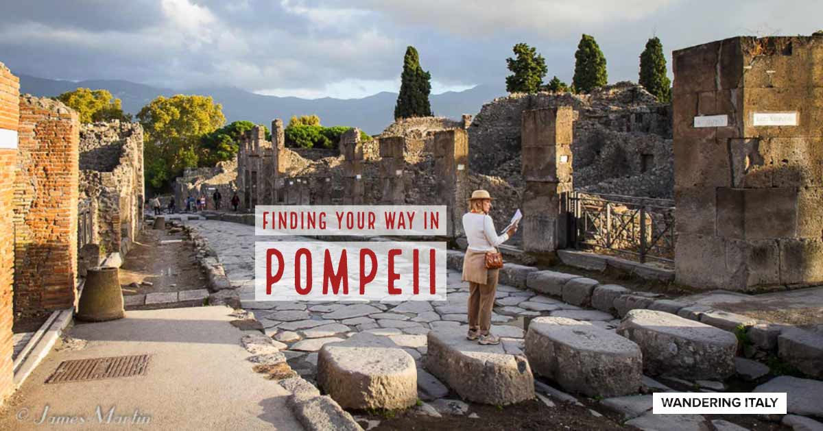 Pompeii Ruins Map